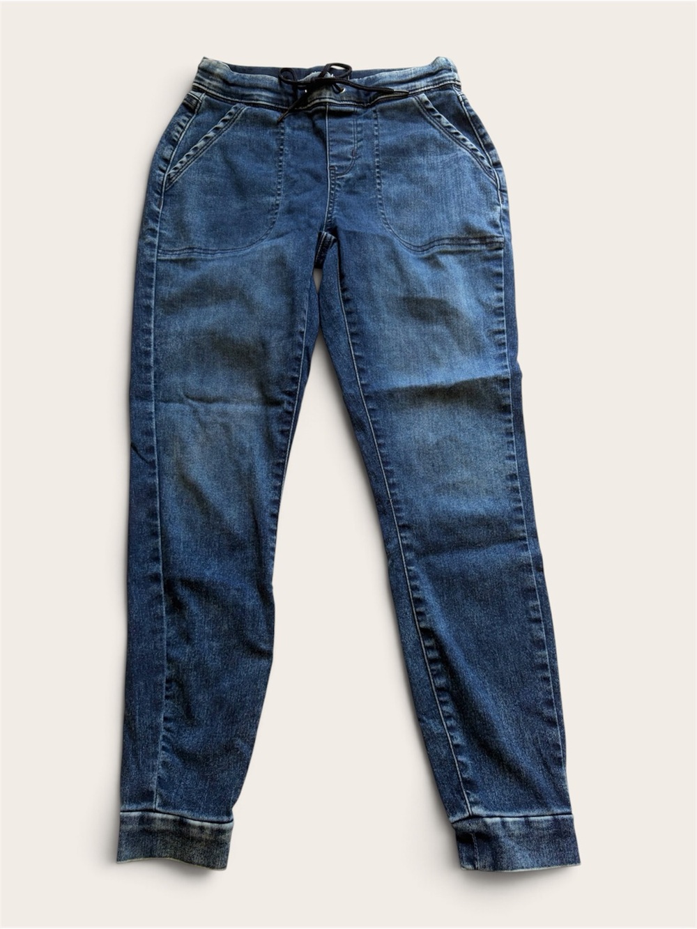 Signature by Levi Strauss Dark Blue Skinny Jogger Jeans Stretch Women’s 2